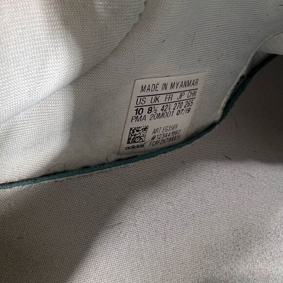 Adidas Women's Running Sneaker Shoes Lite Racer Slip On Gray Silver‎ Size 10 - Picture 8 of 8